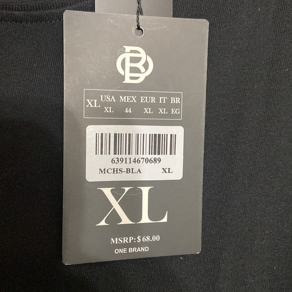 Black Short Sleeve Men's Tee - Picture 4 of 7